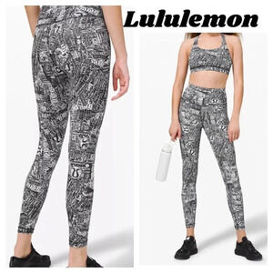 LULULEMON WUNDER TRAIN TIGHT HR 25” Size 2